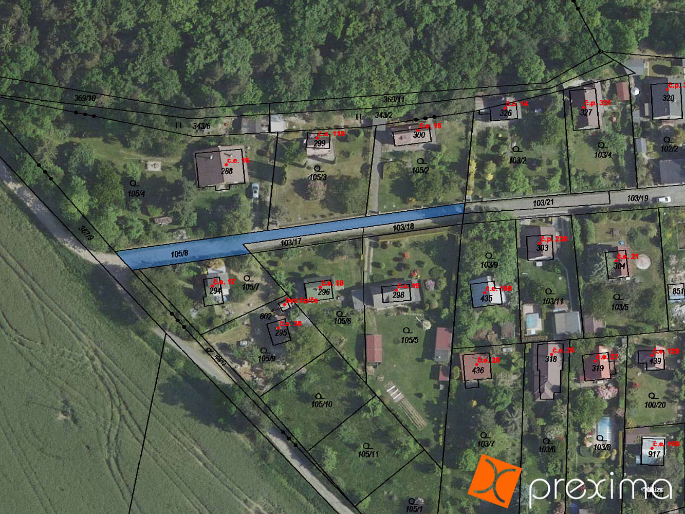 Prodej pozemku 207 m²