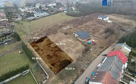Prodej stavebního pozemku 1 088 m², Rokle, Teplice - Hudcov