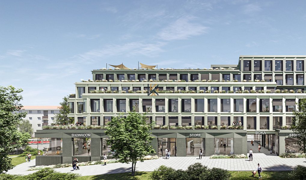 Pronájem kanceláře 300 m², Praha – fotka 1 z 4