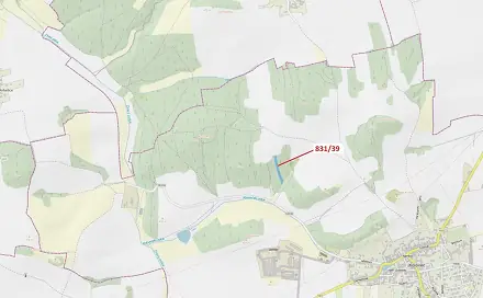 Dražba lesa 3 368 m², Koloveč