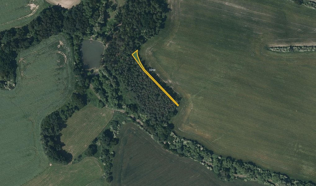 Prodej pole 20 149 m², Hlohovice – náhled fotky 3