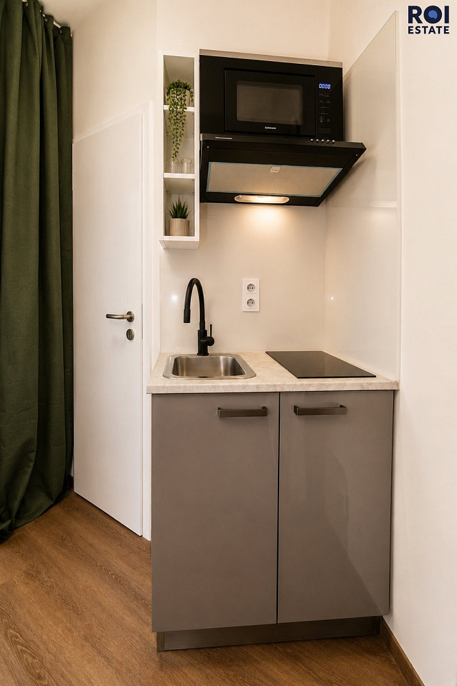Pronájem bytu 1+kk 10 m² - Widok 3