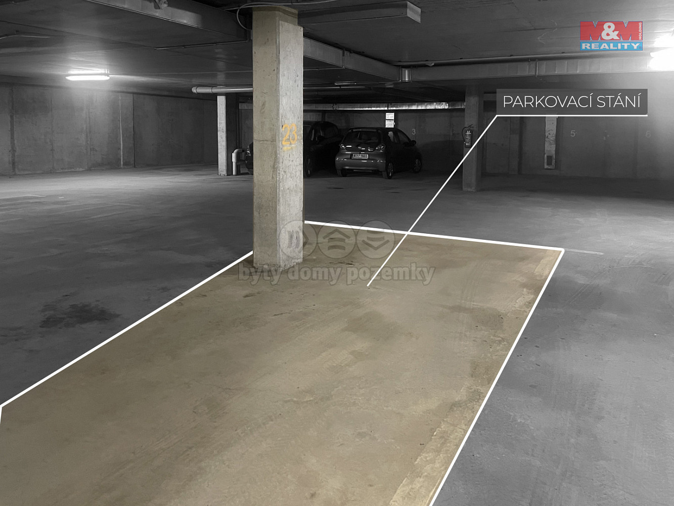 Prodej garážového stání, 13 m2, frýdek-místek, ul. slezská — photo 2
