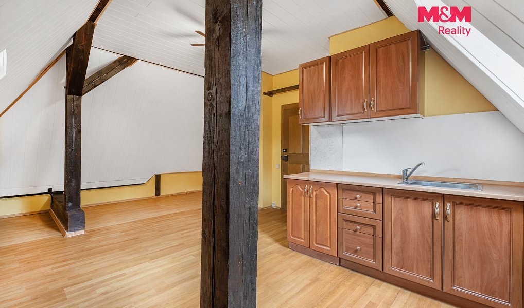 Pronájem bytu 1+kk, 30 m², Děčín, Česká Kamenice