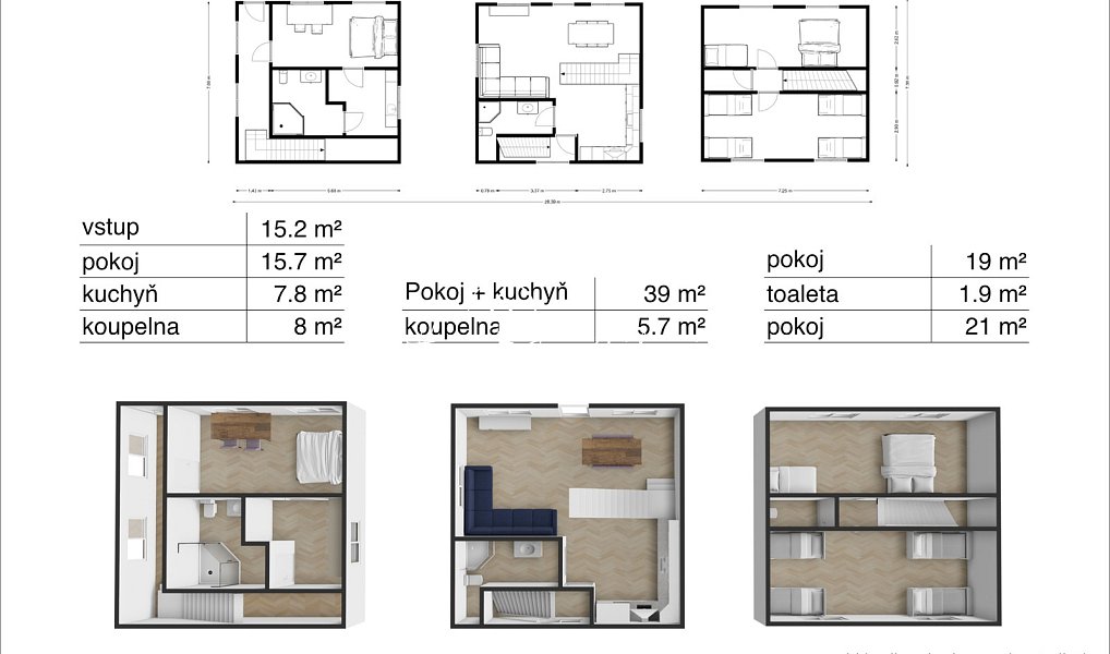 Prodej chaty/chalupy 133 m² s pozemkem 394 m², Černá v Pošumaví – náhled fotky 24