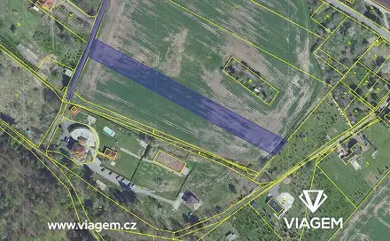 Prodej pole 491 m², Jince, okres Příbram