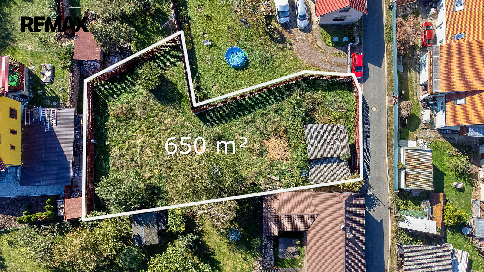 Prodej stavebního pozemku 650 m²