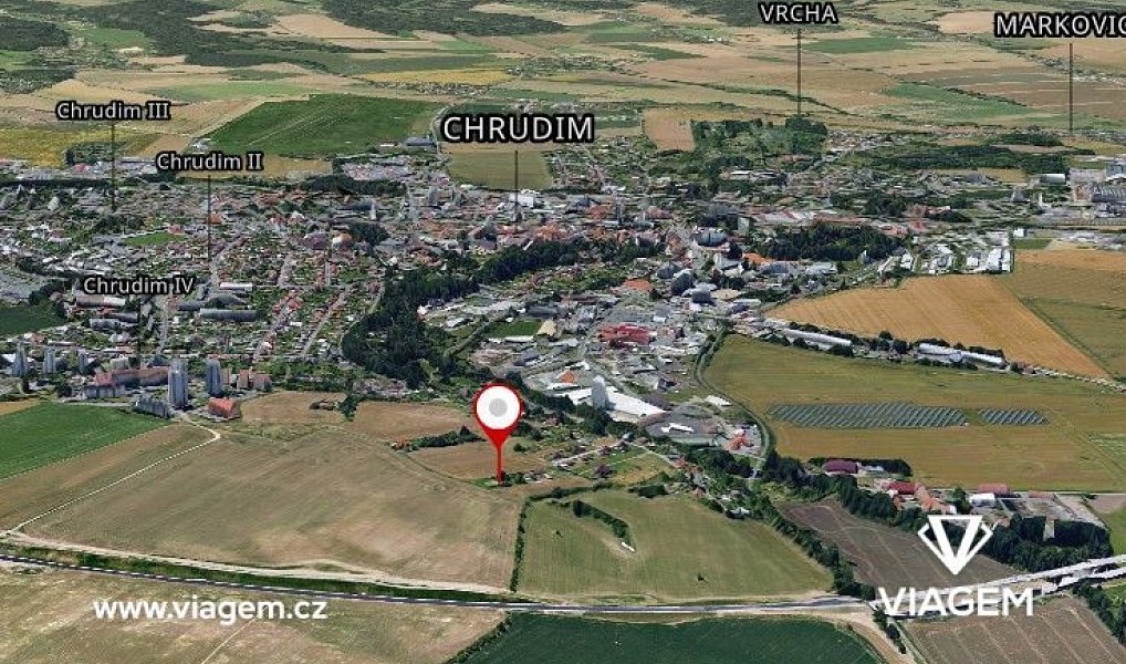Prodej stavebního pozemku 1 215 m², Chrudim – náhled fotky 5