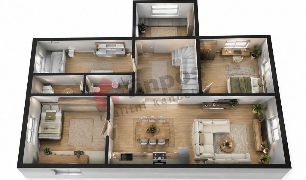 Prodej domu 184 m² s pozemkem 1 316 m², Postupice – náhled fotky 19