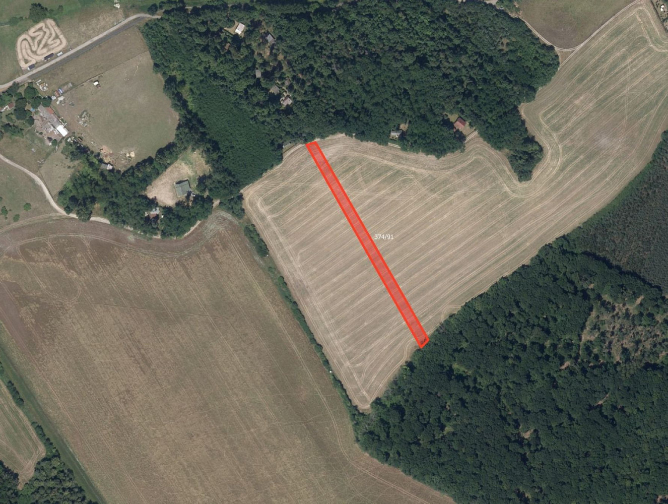 Prodej pole 6 746 m²