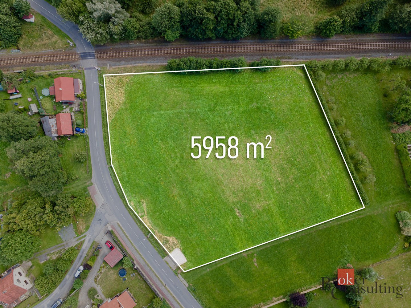 Prodej stavebního pozemku 5 958 m²