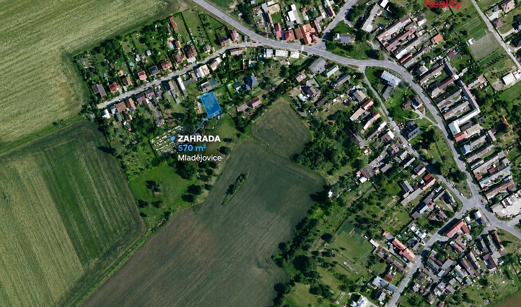 Prodej zahrady 570 m², Mladějovice – náhled fotky 4