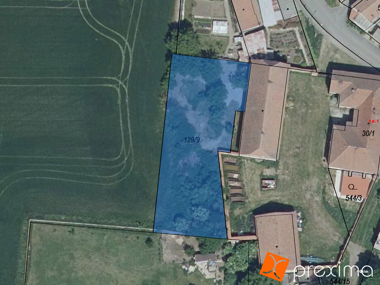 Prodej komerčního pozemku 136 m²