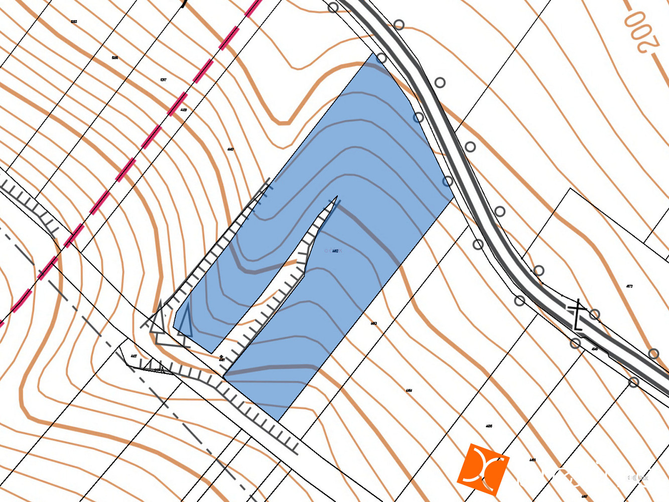 Prodej pole 688 m² – fotografie 3