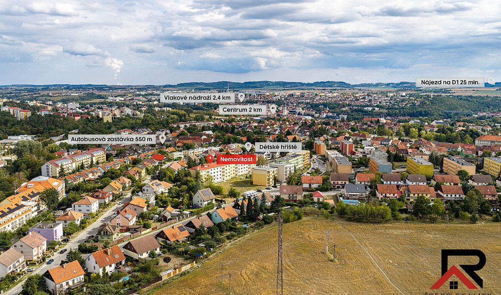 Prodej bytu 3+1 73 m², Třebíč – náhled fotky 2