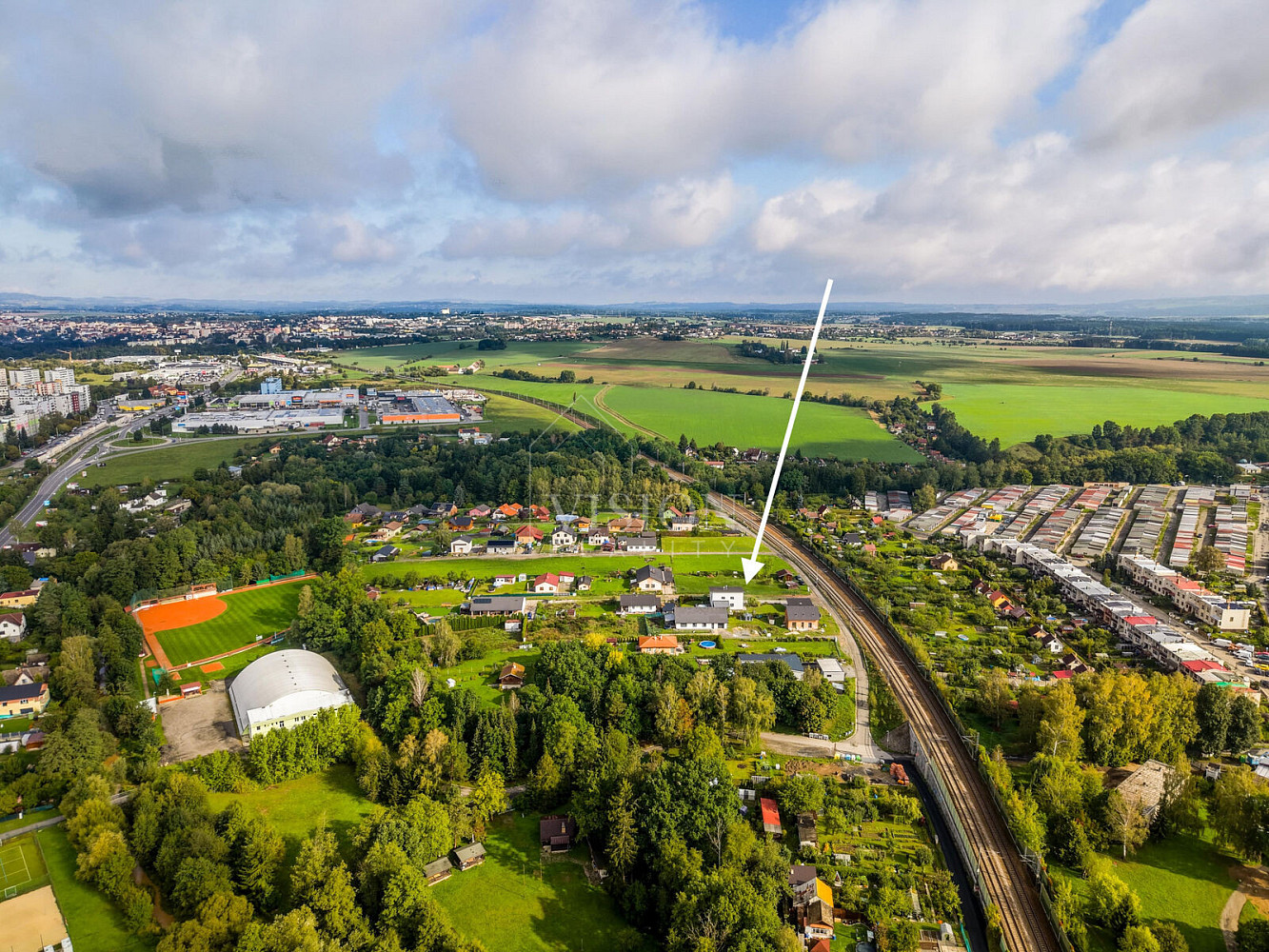 Prodej stavebního pozemku 1 399 m² – fotografie 2