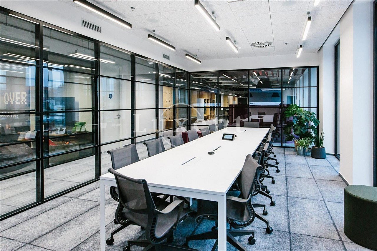 Pronájem moderní kanceláře, 467 m², River Garden, Praha 8 - Karlín – pohled 2