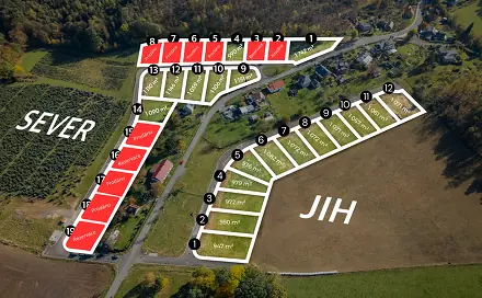 Prodej stavebního pozemku 979 m², Frýdek-Místek