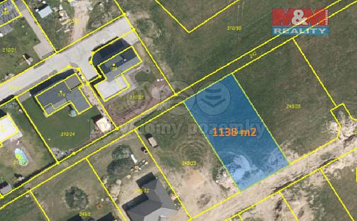Prodej stavebního pozemku 1 138 m², Poběžovice u Holic, okres Pardubice