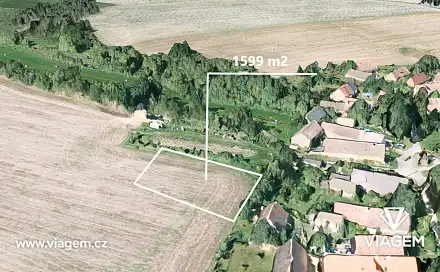Prodej stavebního pozemku 106 m², Černošín, okres Tachov