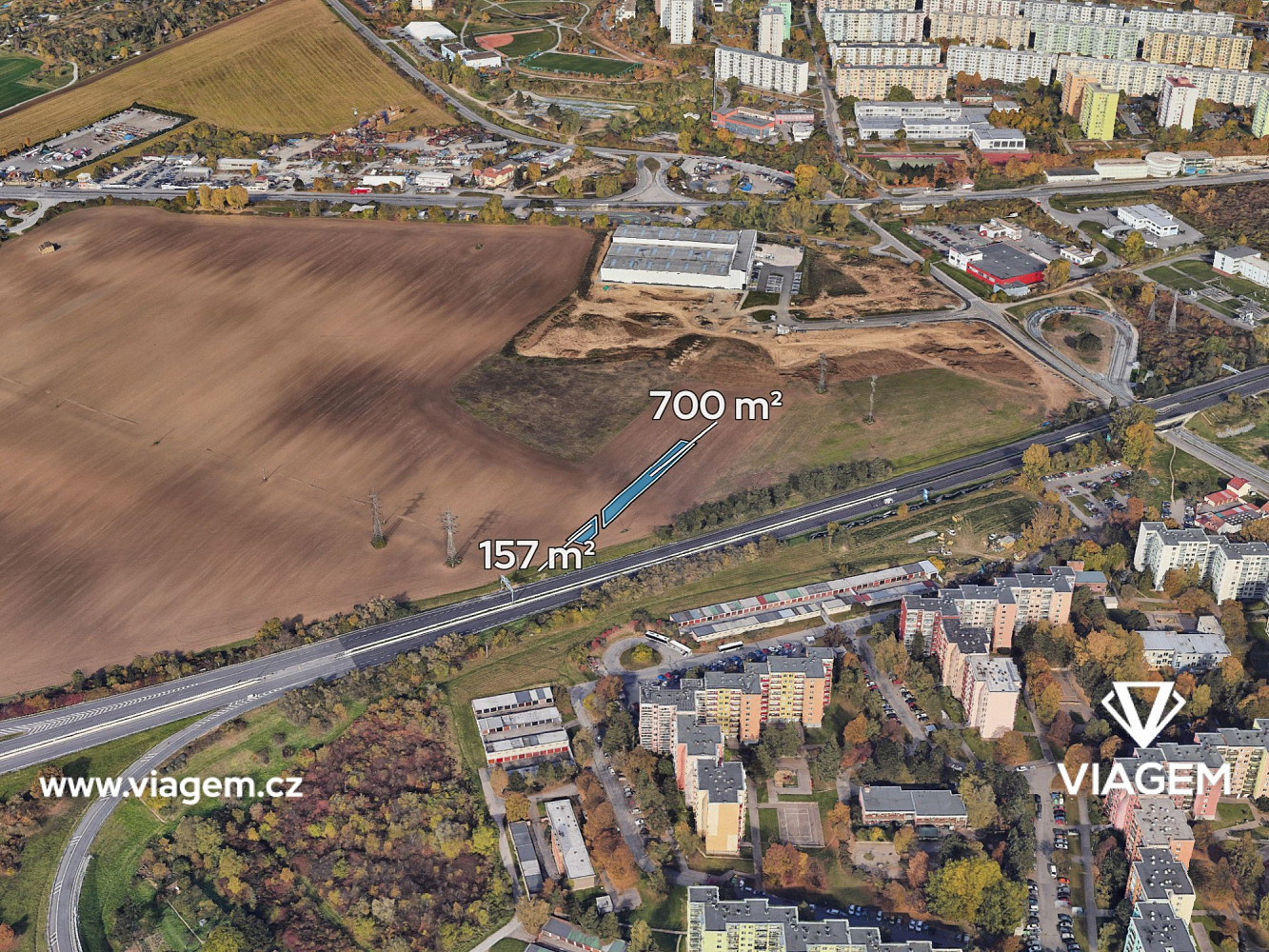 Prodej pole 571 m²