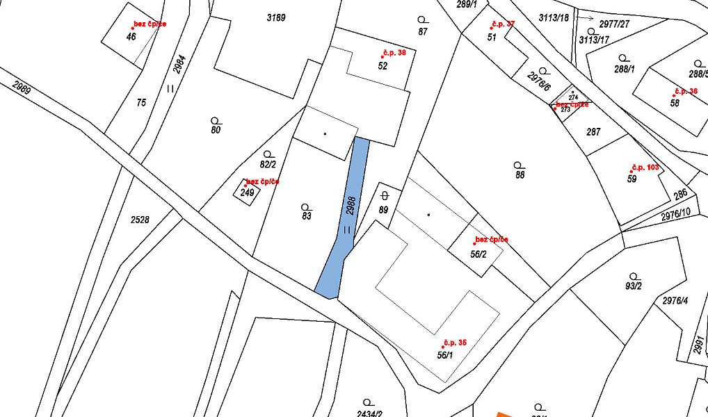 Prodej zahrady 54 m², Proseč – náhled fotky 2