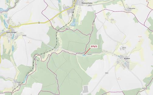 Dražba lesa 152 m², Rozsochatec