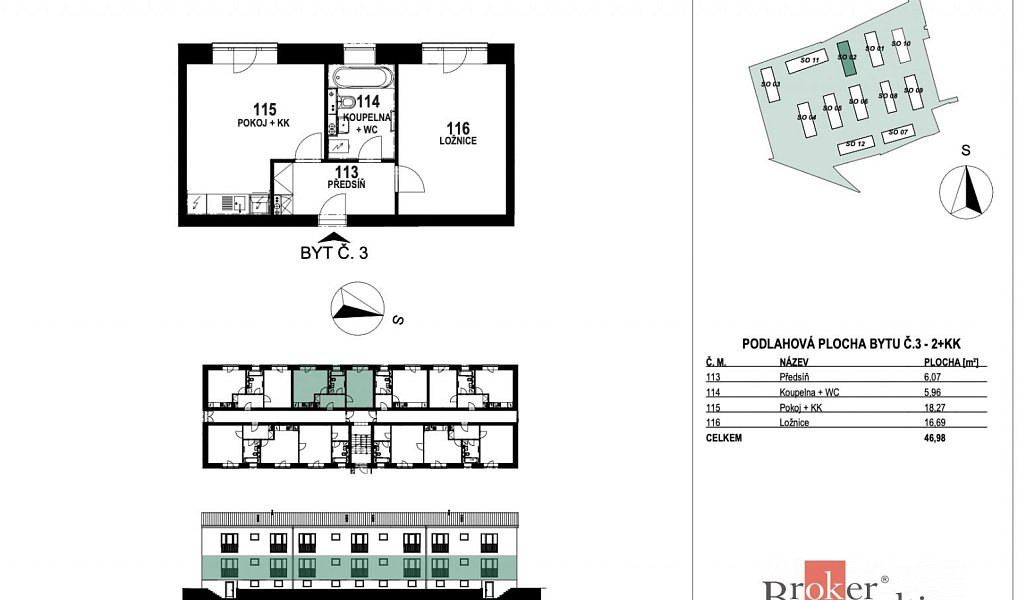 Prodej bytu 2+kk 47 m², Ostrava – náhled fotky 9