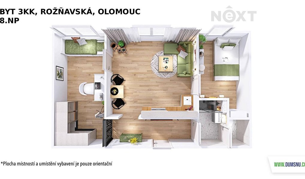 Prodej bytu 3+kk 43 m², Olomouc – náhled fotky 18