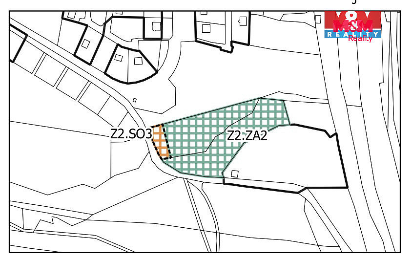 Prodej stavebního pozemku 5 371 m² – fotografie 2