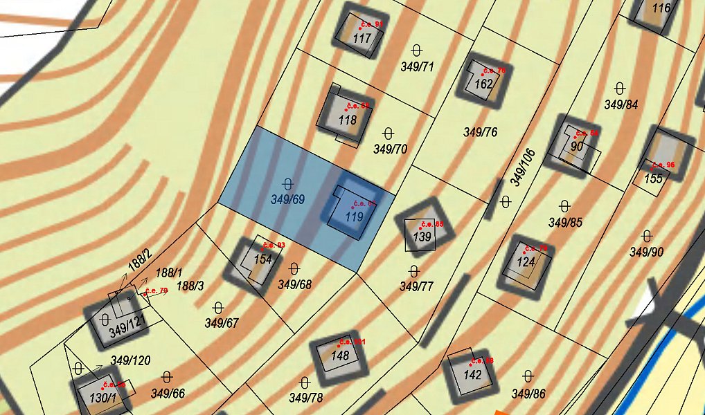 Prodej zahrady 405 m², Ostrovec-Lhotka – náhled fotky 3