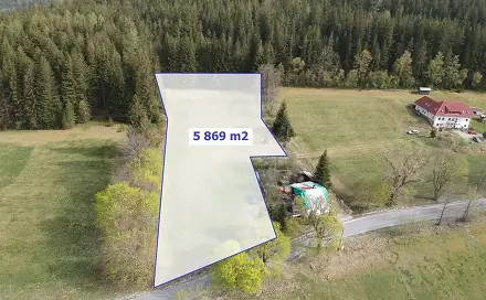 Prodej louky 5 869 m², Zdíkov, okres Prachatice