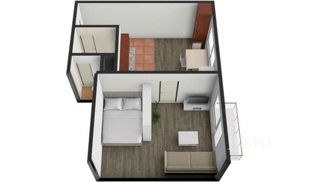 Prodej bytu 1+1 36 m², Písek – náhled fotky 6