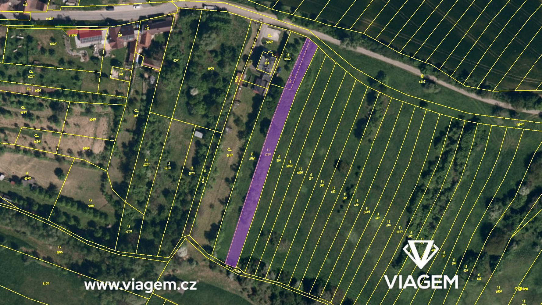Prodej zahrady 886 m² – fotografie 4