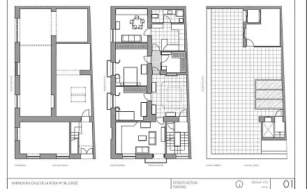 Prodej domu 210 m² s pozemkem 125 m², Cadiz, Španělsko