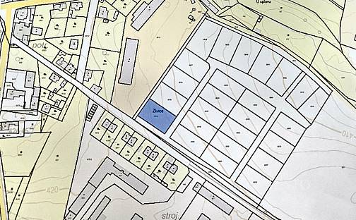 Prodej stavebního pozemku 1 147 m², Čížová - Zlivice, okres Písek