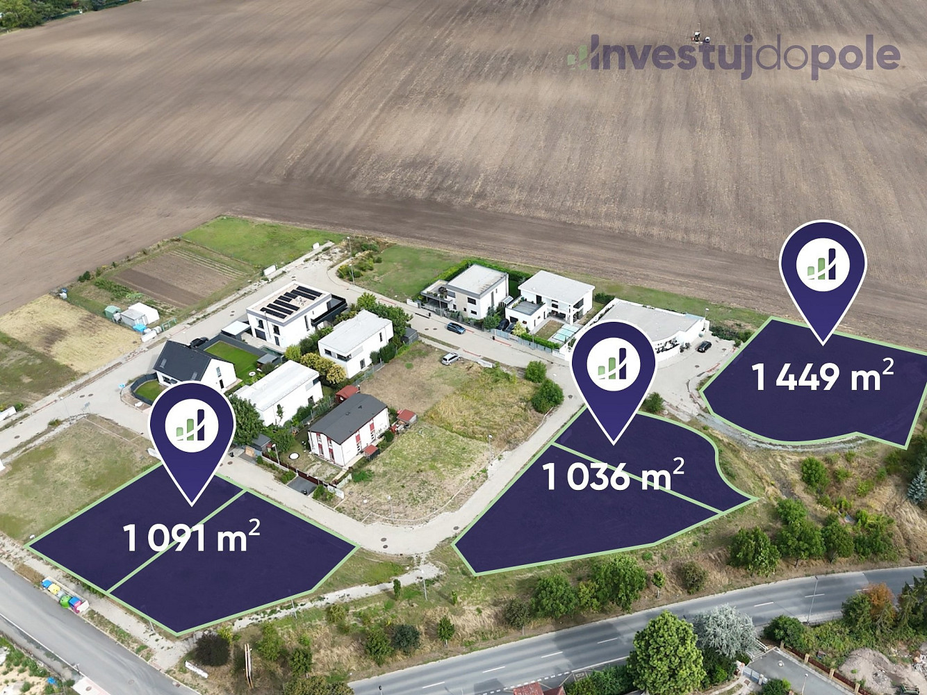 Prodej stavebního pozemku 3 576 m²