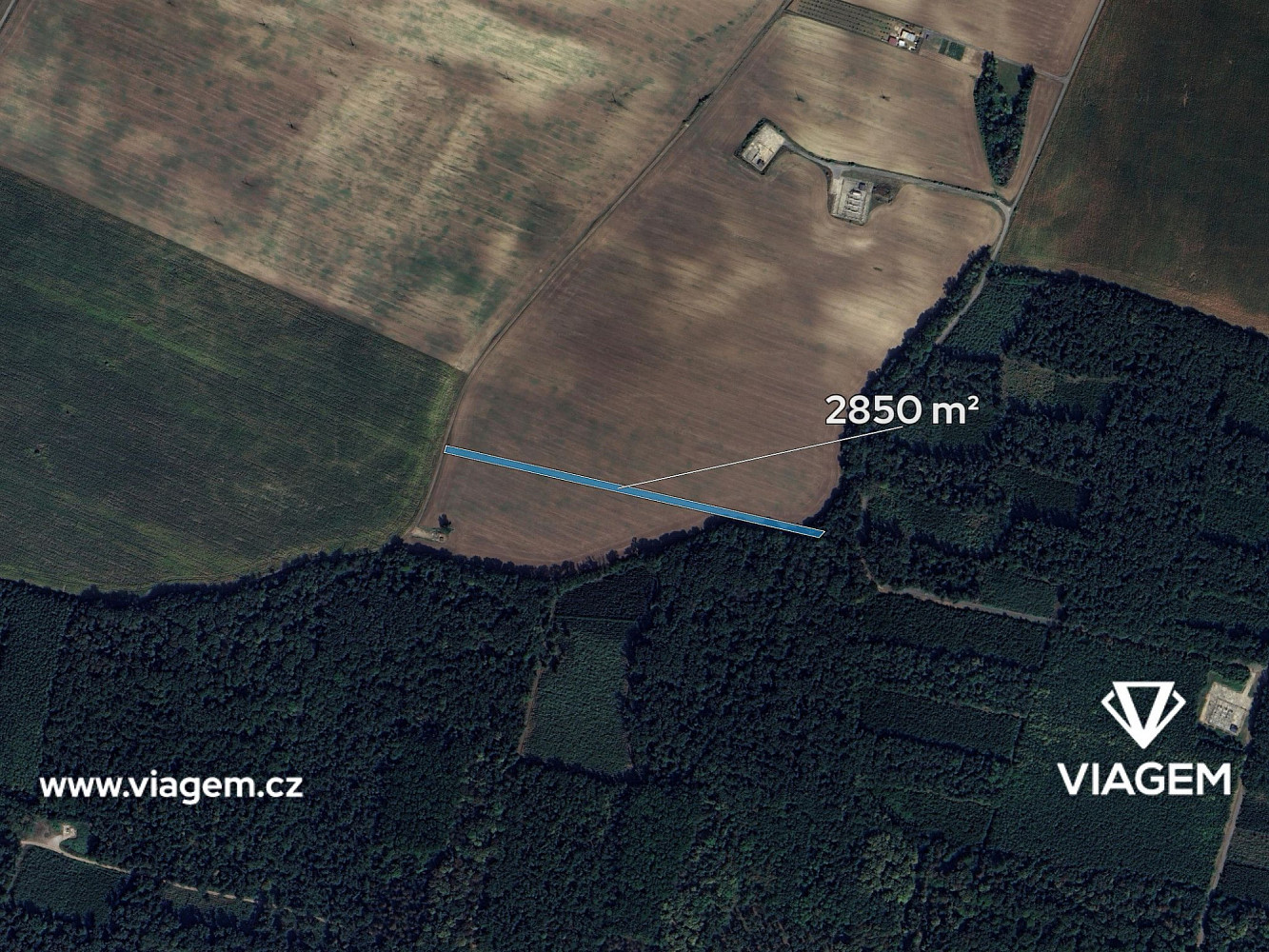 Prodej pole 1 425 m² – fotografie 2