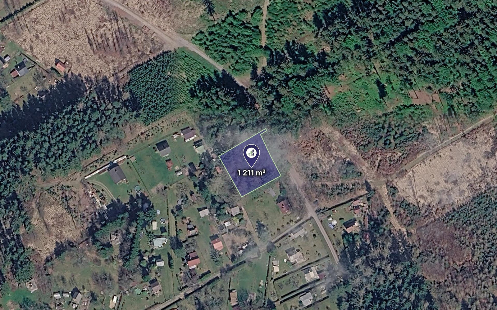 Prodej lesa 807 m²