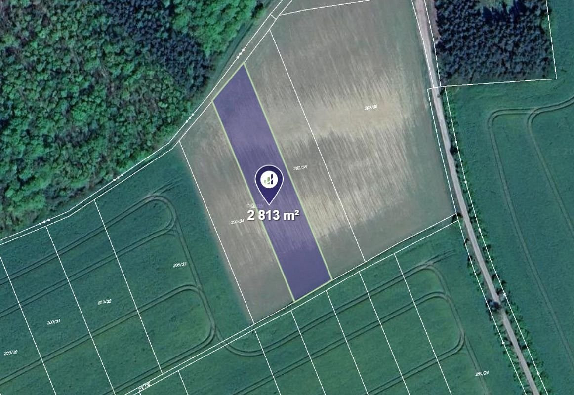 Prodej pole 2 822 m²