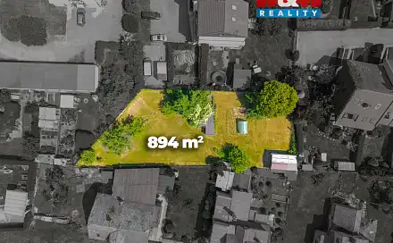 Prodej stavebního pozemku 894 m²