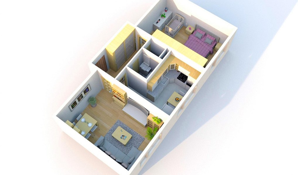 Prodej bytu 2+1 52 m², Praha – náhled fotky 2