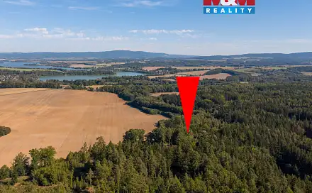 Prodej lesa 1 757 m², Cheb - Podhrad