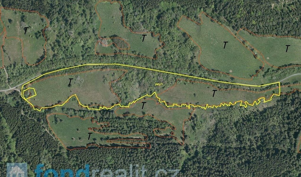 Prodej pozemku 87 889 m², Loučovice – náhled fotky 2