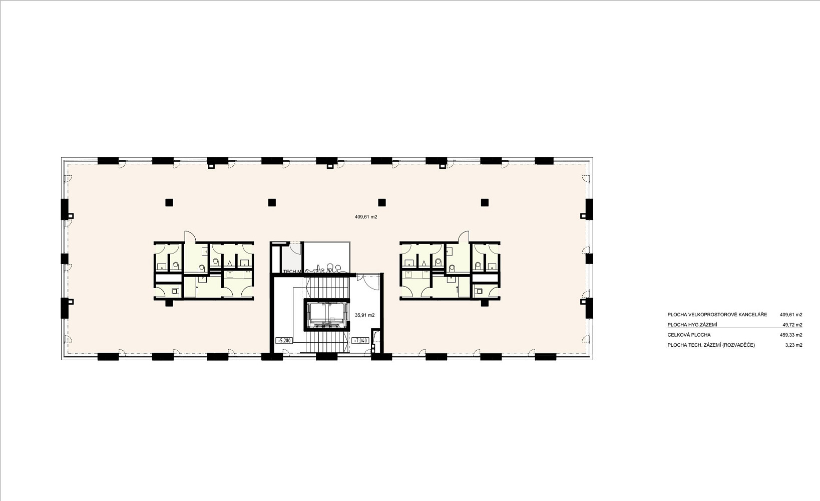 Pronájem komerčního objektu (jiného typu) 2 000 m² – další