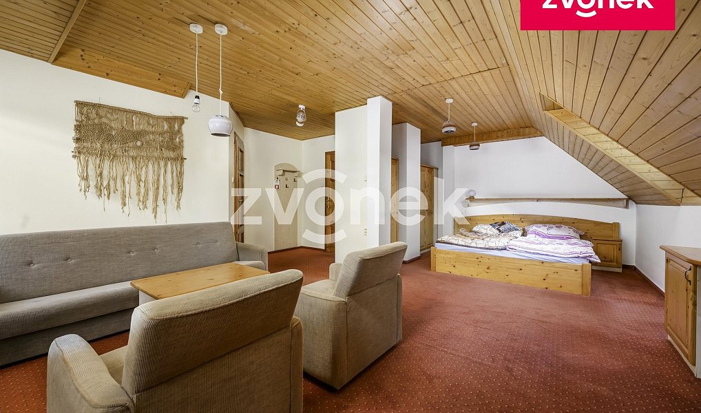 Prodej ubytovacího objektu 1 086 m², Horní Bečva – náhled fotky 15