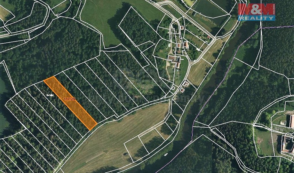 Prodej lesa 4 921 m², Zlatá Koruna – náhled fotky 3