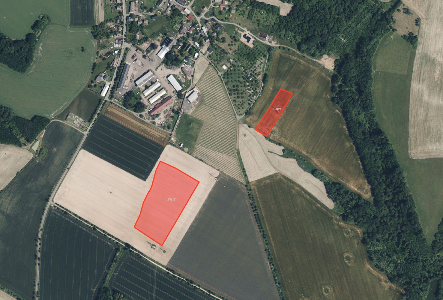 Prodej pole 10 265 m²
