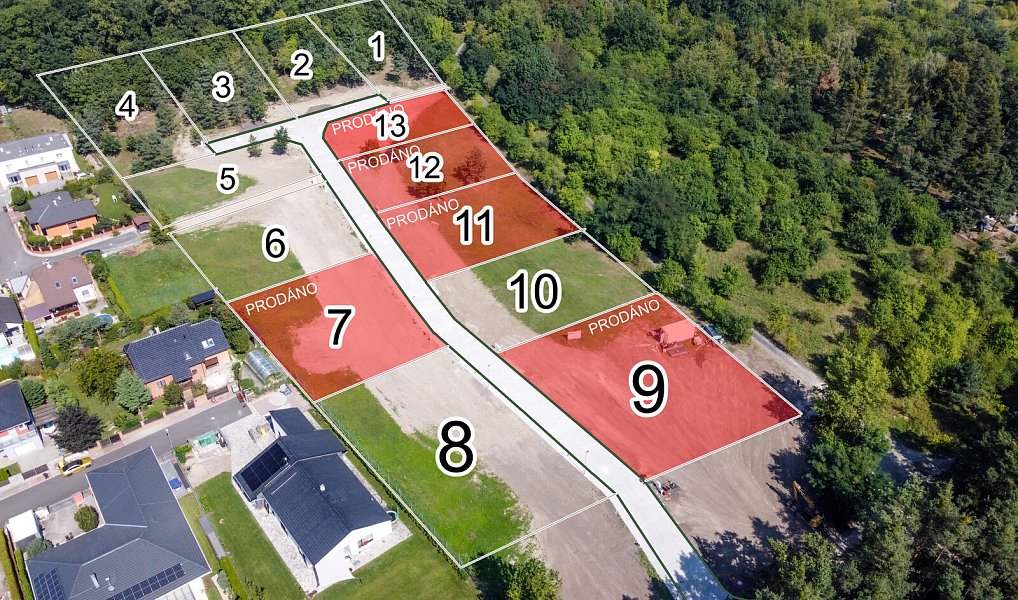 Prodej pozemku, 1063 m², Kolín