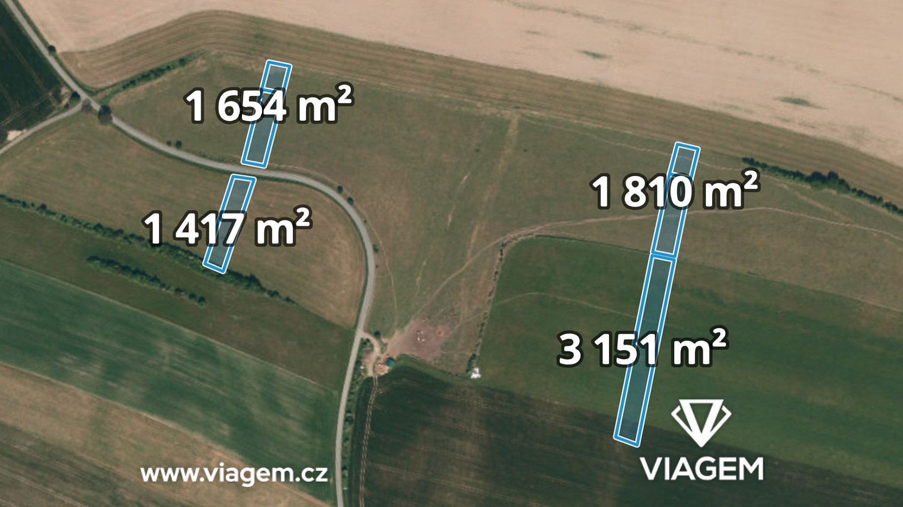 Prodej pole 2 677 m² – fotografie 3
